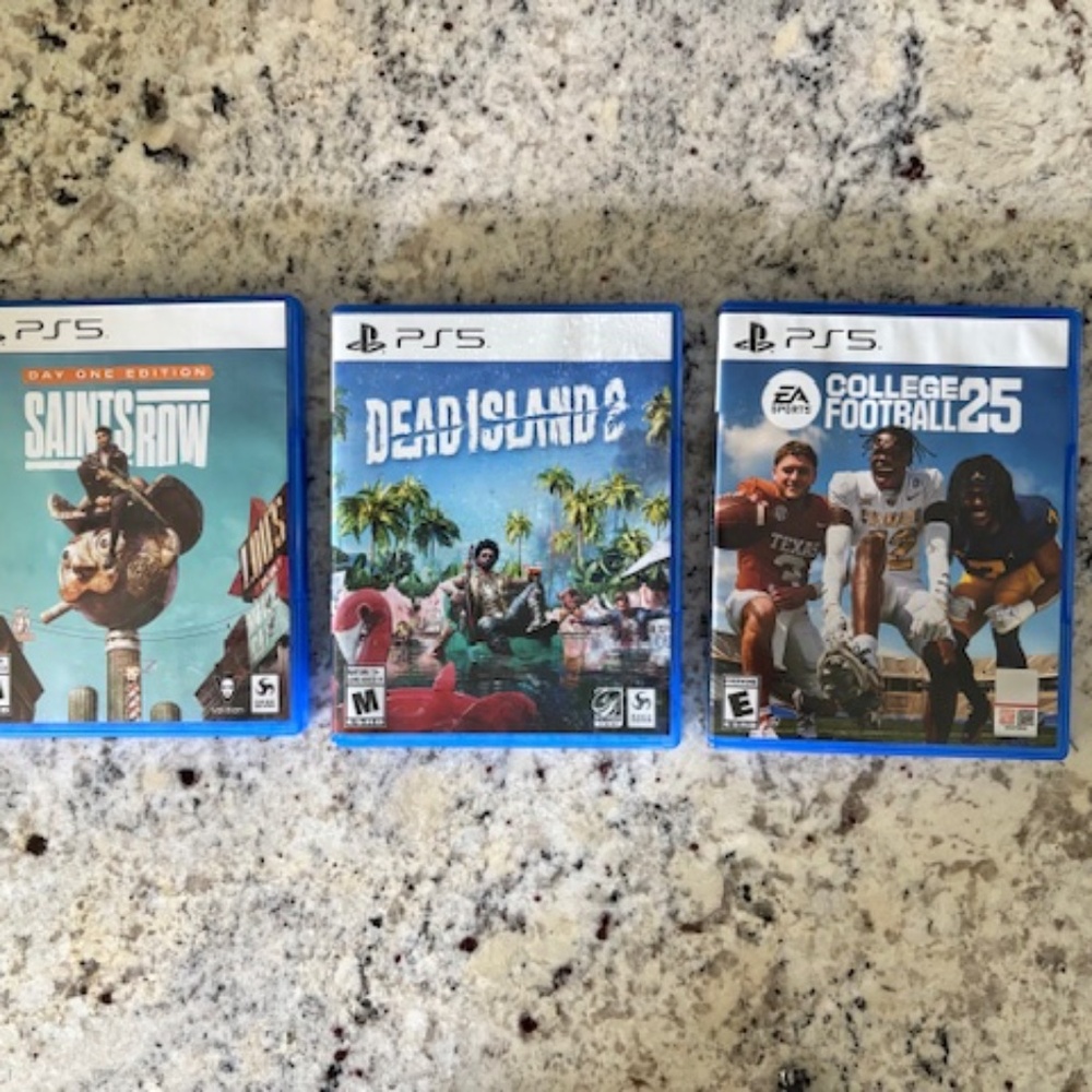 Bundle of 3 PS5 Games